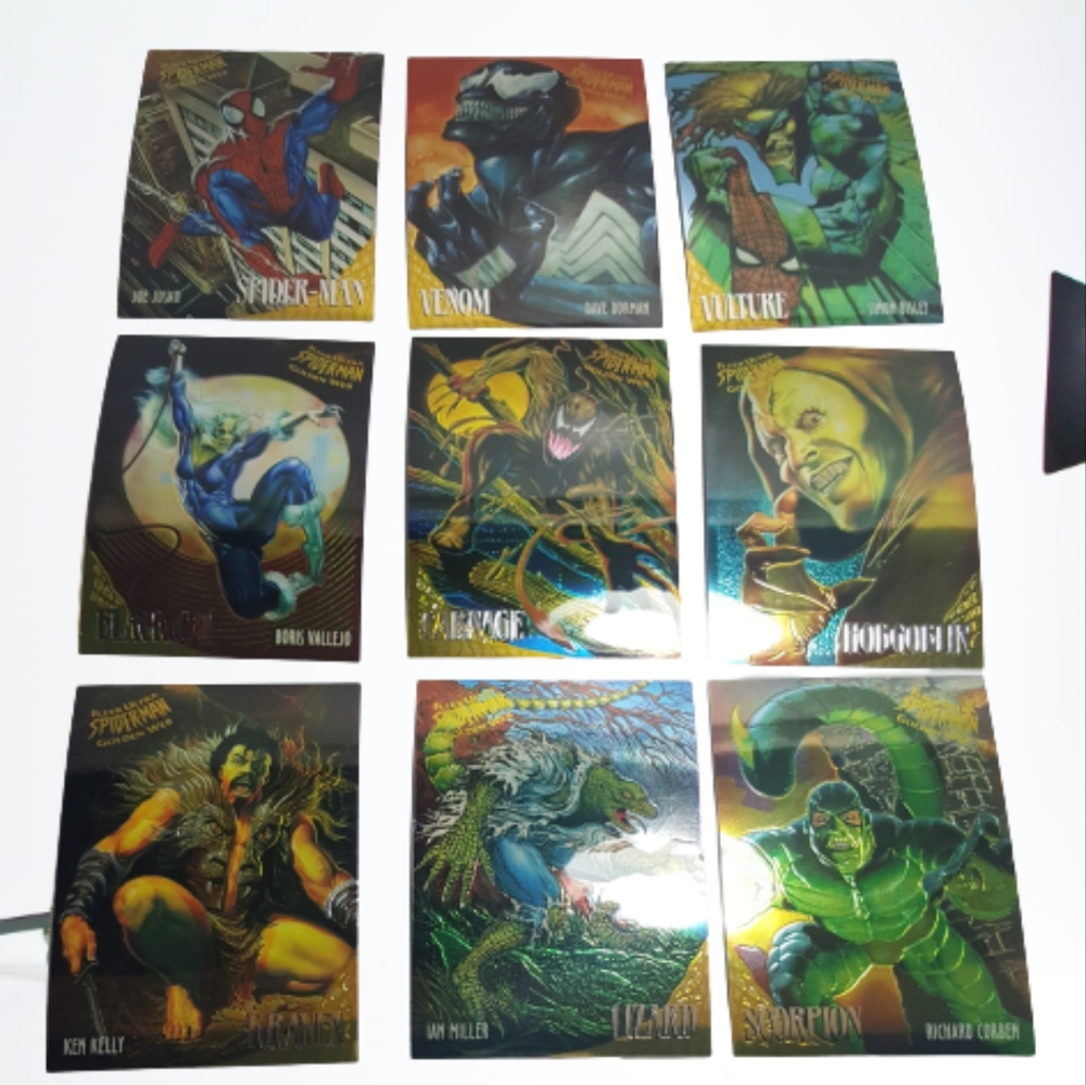 1995 Fleer uhra (Spiderman Golden Web)